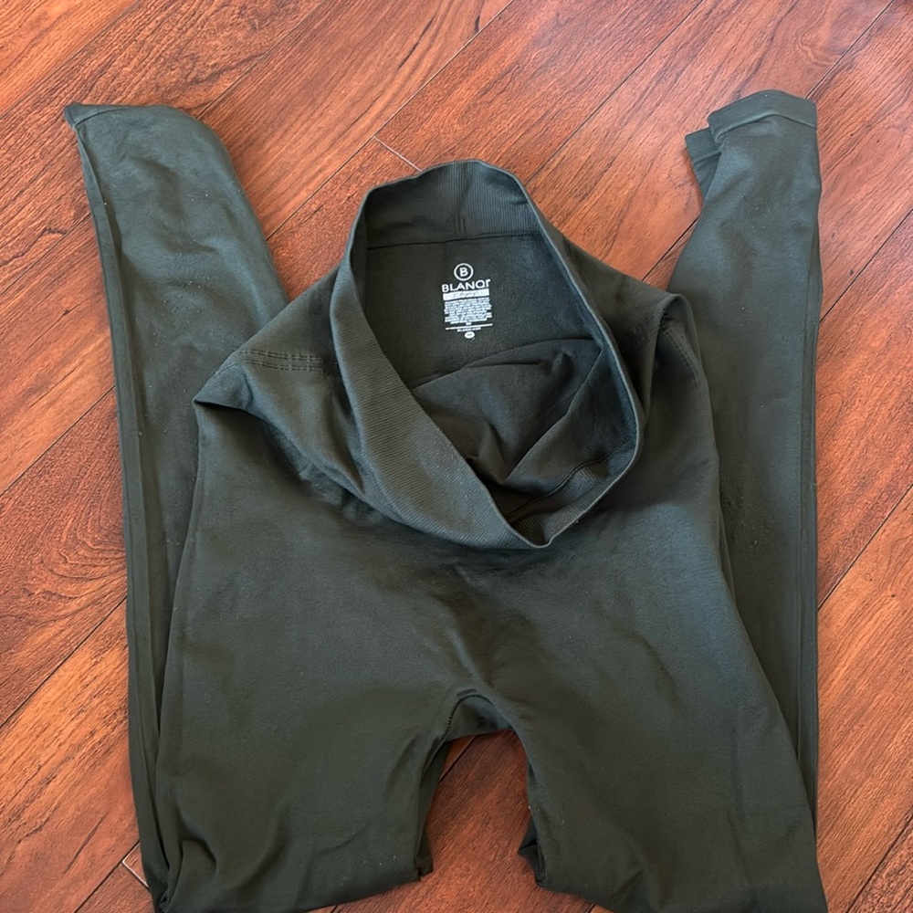 Green Blanqi Maternity Leggings